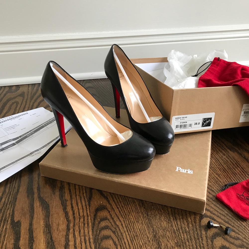 Christian Louboutin Bianca black heels 38.5